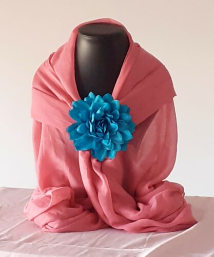 foulard femme vieux rose
