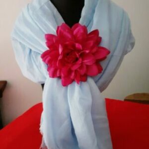 foulard femme lavande