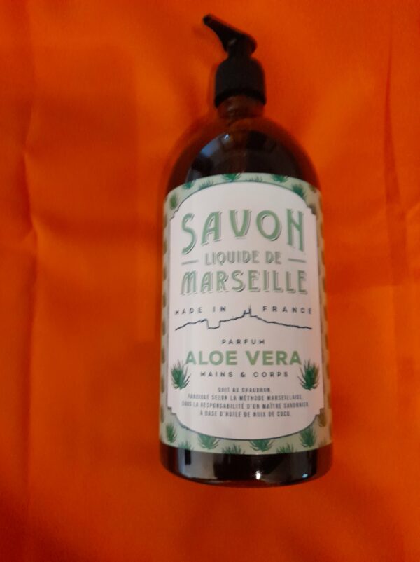 savon liquide bio artisanal aloe vera