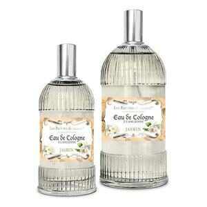 deux flacons eau de cologne jasmin