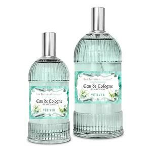 deux flacons eau de cologne vétiver