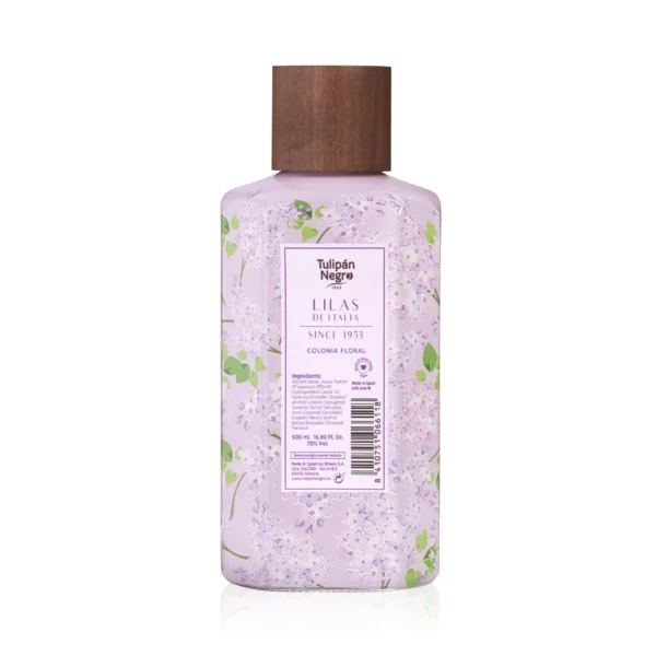 Eau de cologne Floral Lilas flacon de dos