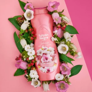 Gel douche baie rose