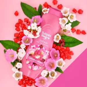 Gel douche cerise et freesia