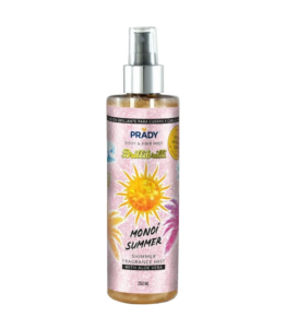 Monoï Summer - Brume scintillante parfumée pour corps et cheveux