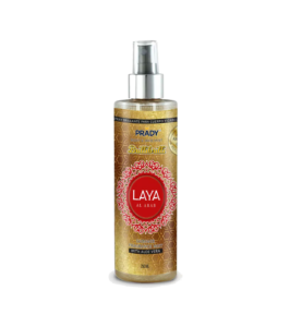 Brume scintillante pour le corps et les cheveux Laya al Arab