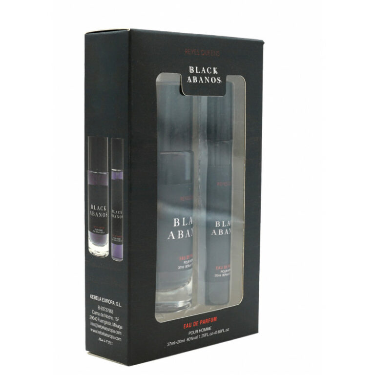 Coffret eau de parfum pour homme Black Abanos