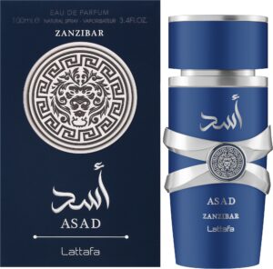 Eau de parfum Asad Lattafa Zanzibar pour homme